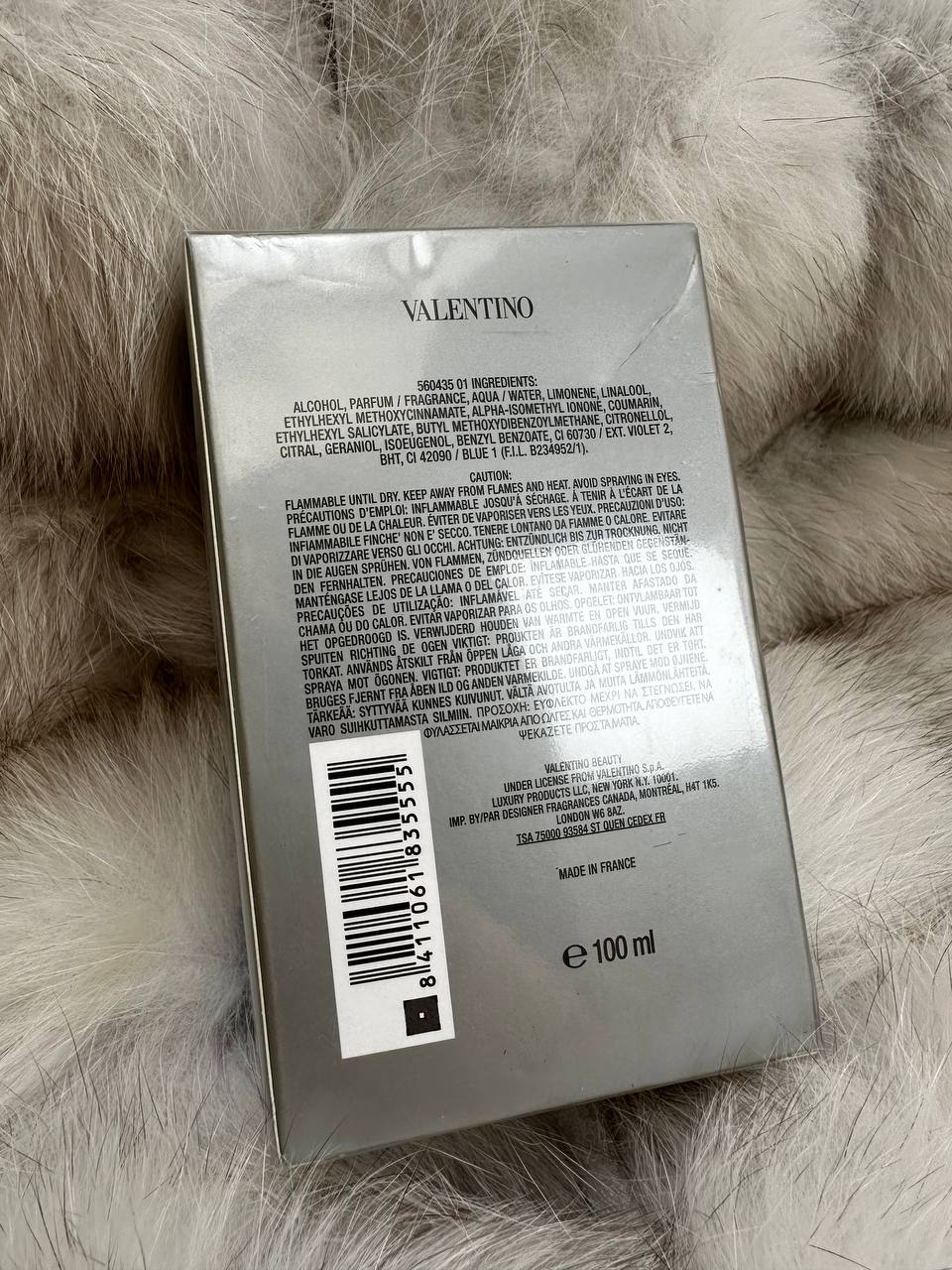 Valentino Uomo Intense Eau De Parfum 3.4oz / 100ml