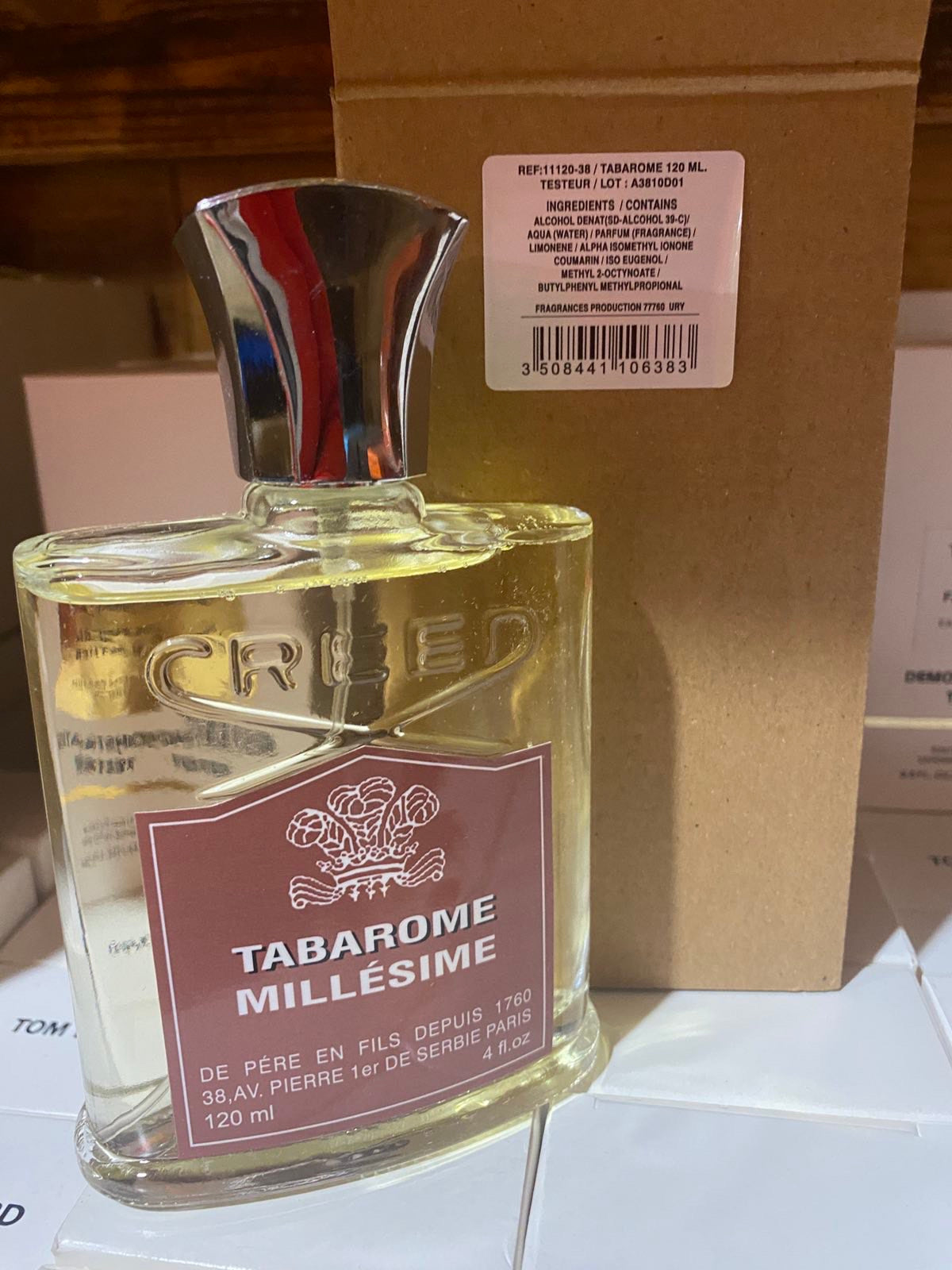 Creed Tabarome Millesime For Men EdP 4oz / 120ml