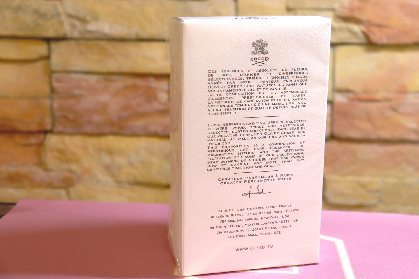 Creed Silver Mountain Water Eau De Parfum 3.3oz / 100ml