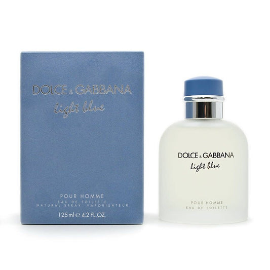 Dolce & Gabbana Light Blue Pour Homme Eau De Toilette 4.2oz / 125ml