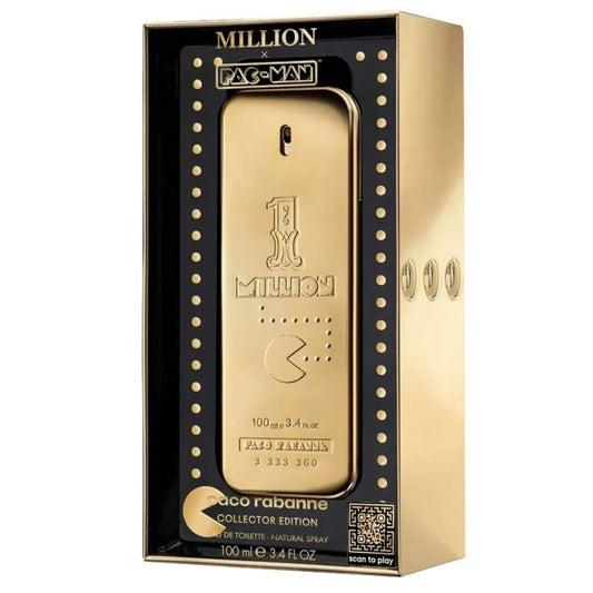 Paco Rabanne 1 Million Pac-Man Edition Eau De Toilette 3.4oz / 100ml