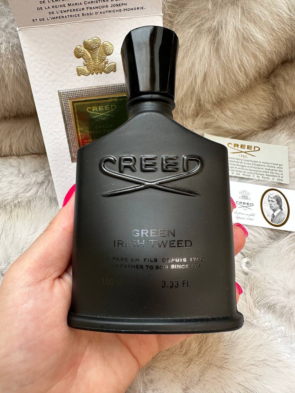 Creed Green Irish Tweed Eau De Parfum 3.3oz / 100ml