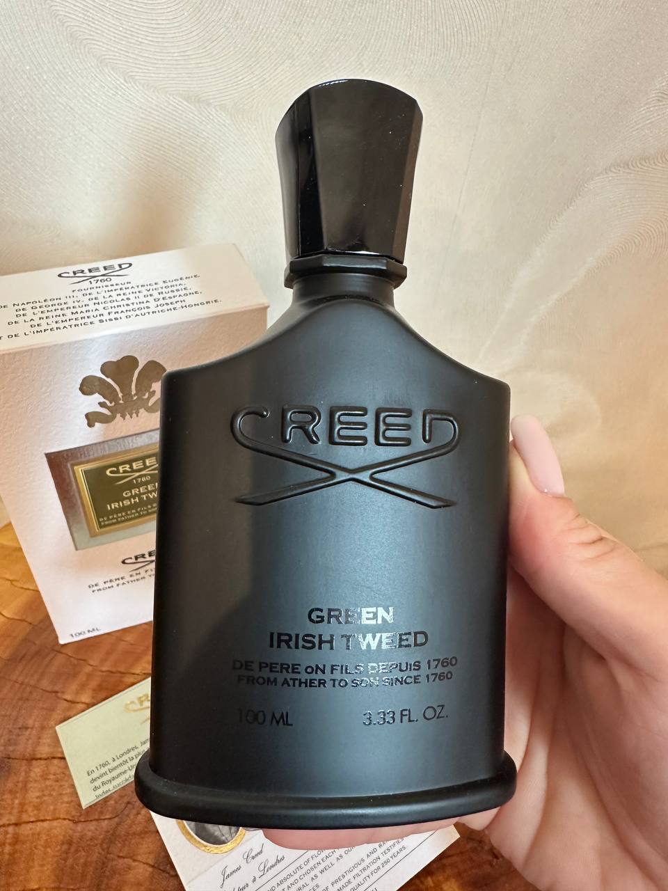 Creed Green Irish Tweed Eau De Parfum 3.3oz / 100ml